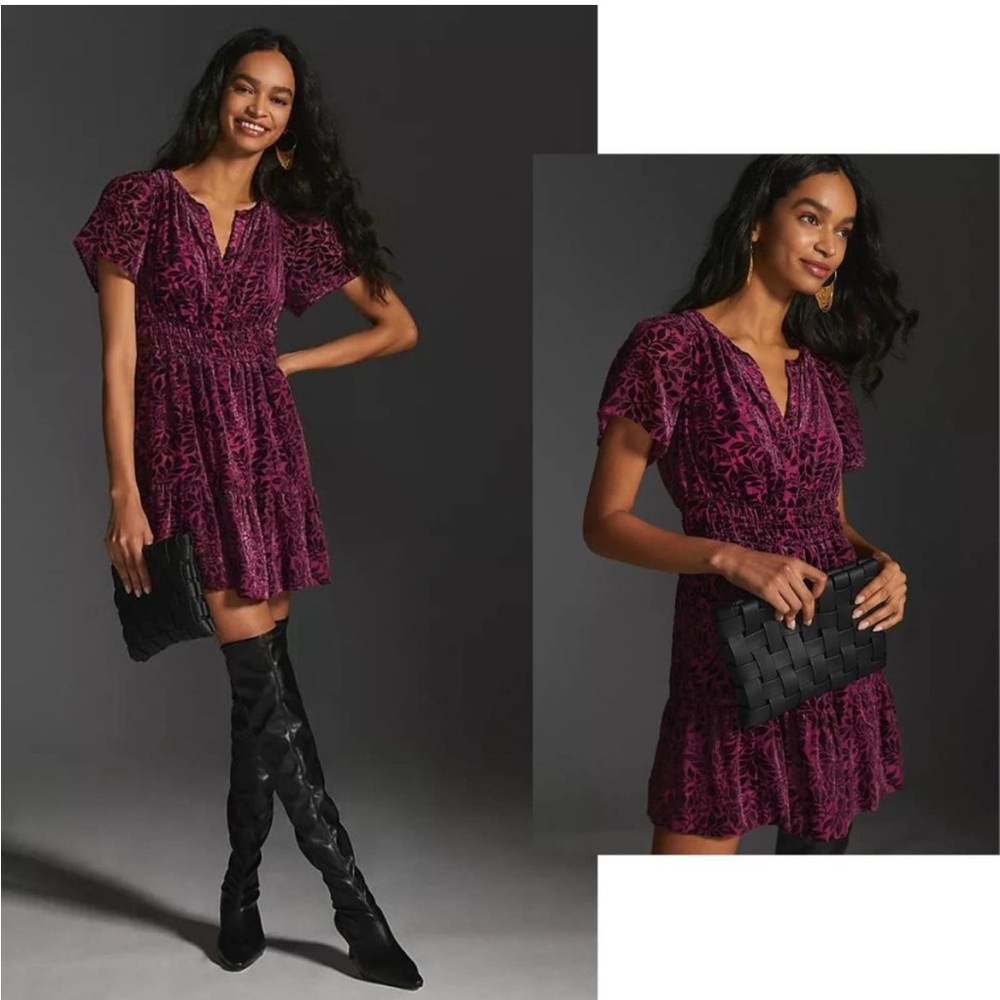 Anthropologie Somerset Mini Dress NWT